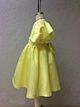 yellow butterfly girls dress manufacturer