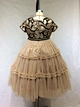 sequin mesh girl dress manufacturer