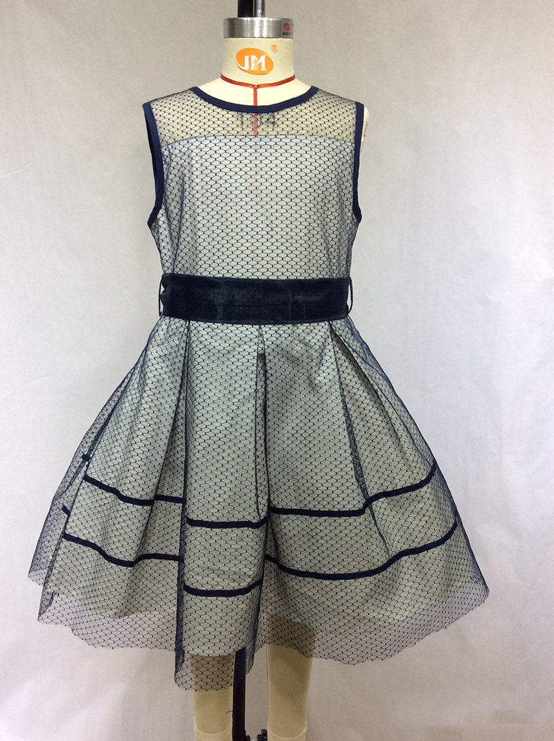girl mesh princess dress manufacturer