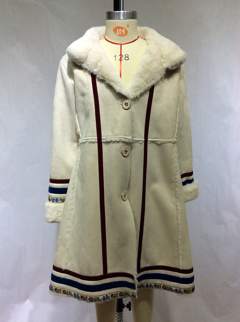 faux fur long jacket manufacturer