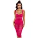 thick strap midi dress manufacturer