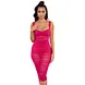 thick strap midi dress manufacturer