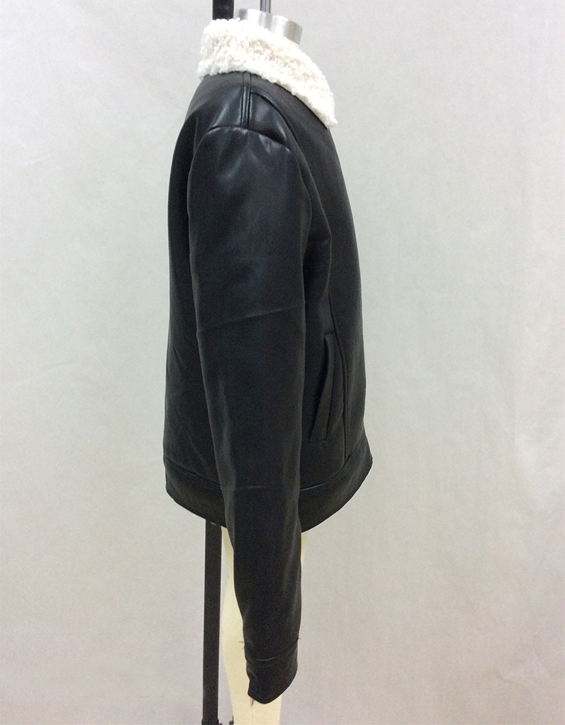 winter black leather jacket manufacturer