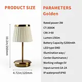 brass table lamp