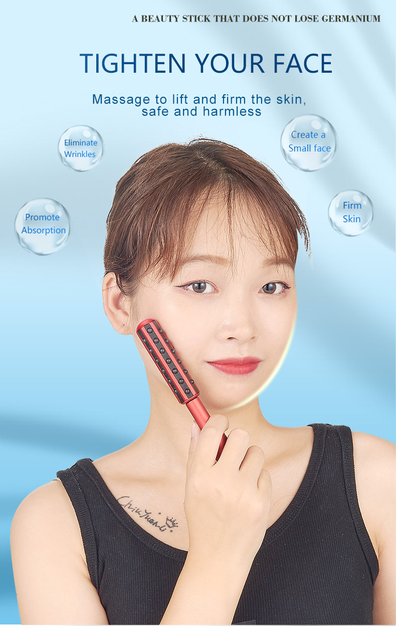 germanium face massage roller