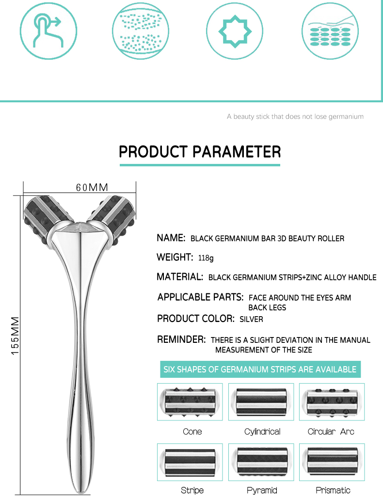 germanium facial roller