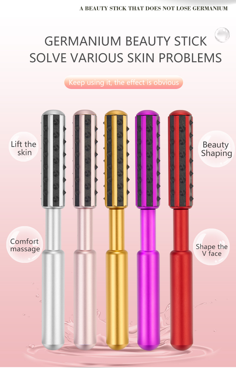 germanium face massager roller