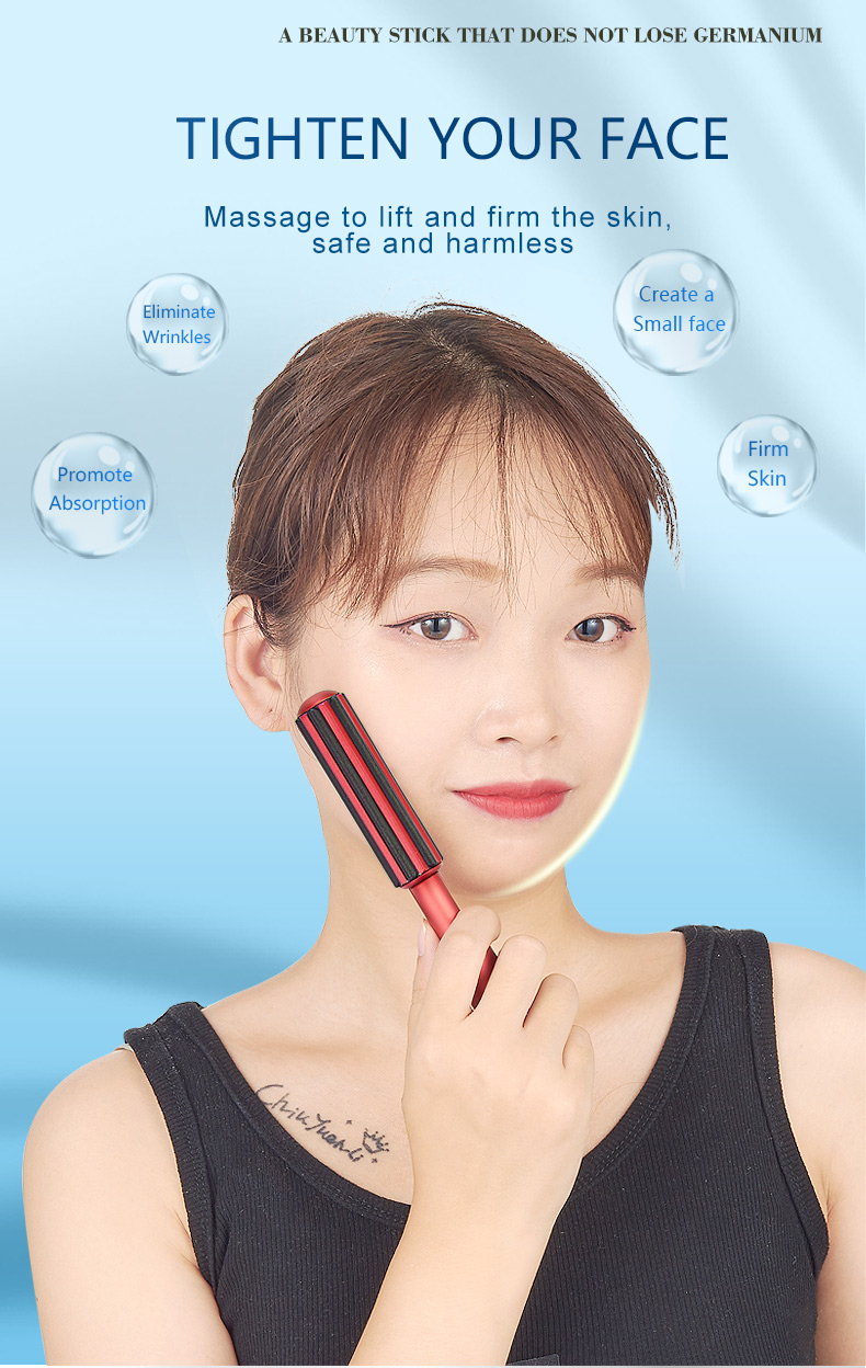 germanium face massage roller