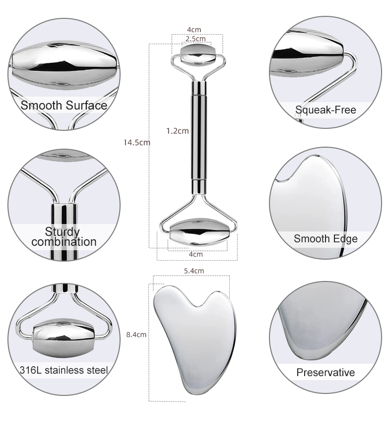 Stainless steel roller