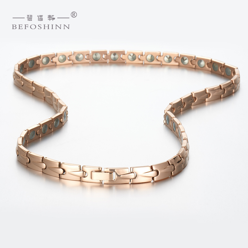 germanium titanium magnetic necklace