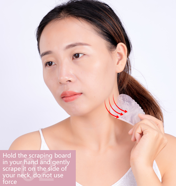 Rose Quartz Jade Gua Sha