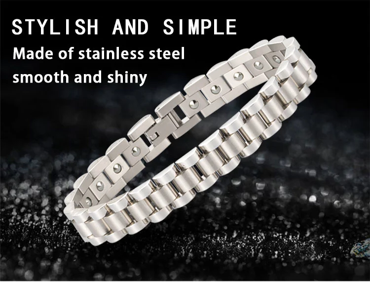 Stainless Steel Germanium Bracelet