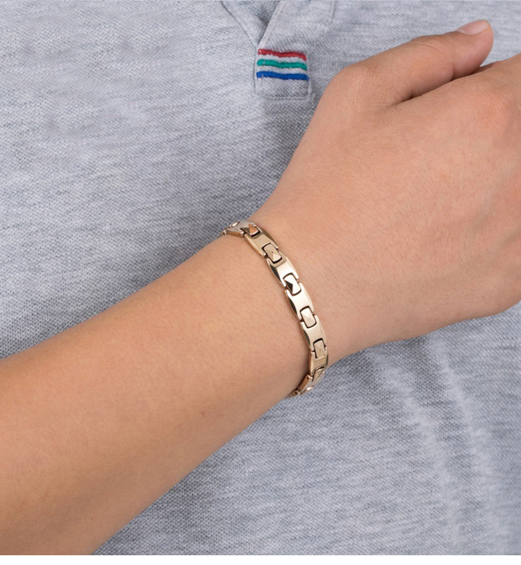 Tungsten germanium bracelet
