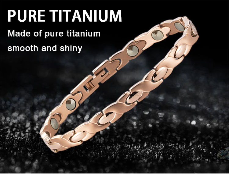 Korea Pure Titanium Germanium Bracelet