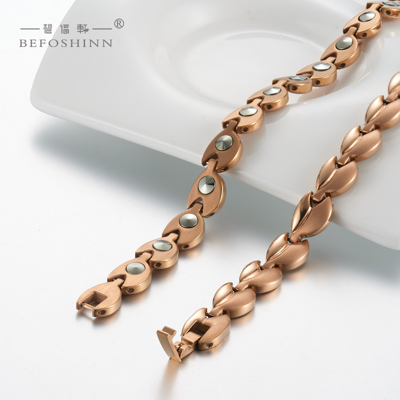 titanium necklace with germanium