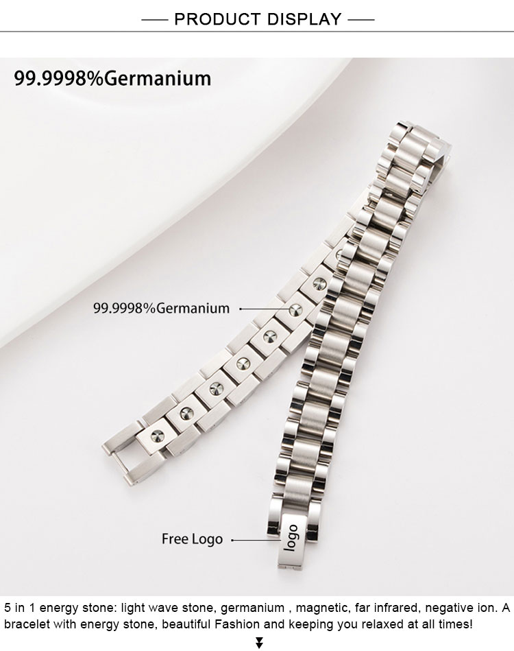 Stainless Steel Germanium Bracelet