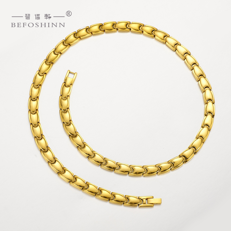germanium titanium magnetic necklace