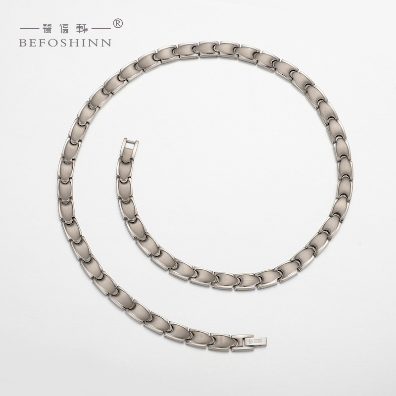 germanium titanium magnetic necklace