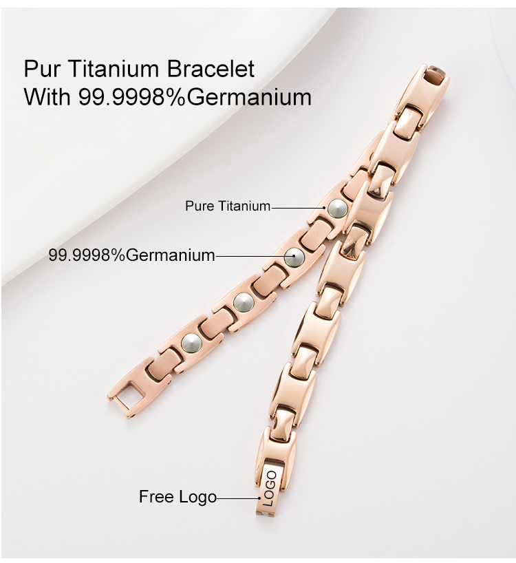 magnetic germanium bracelet