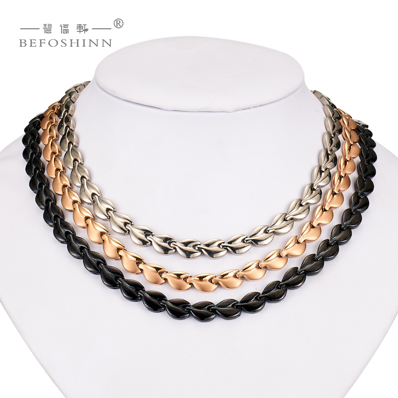 titanium necklace with germanium