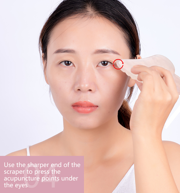 Rose Quartz Jade Gua Sha