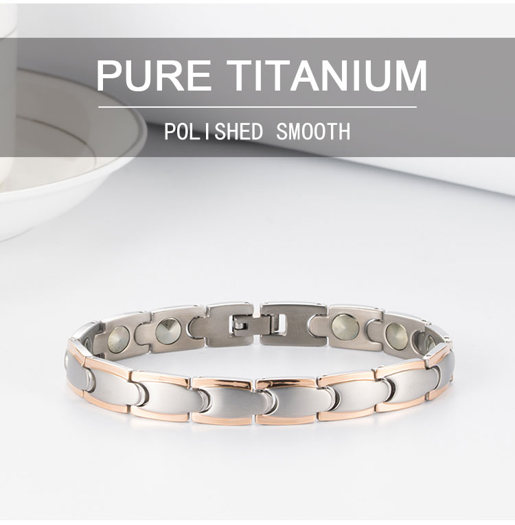 titanium germanium magnetic bracelet