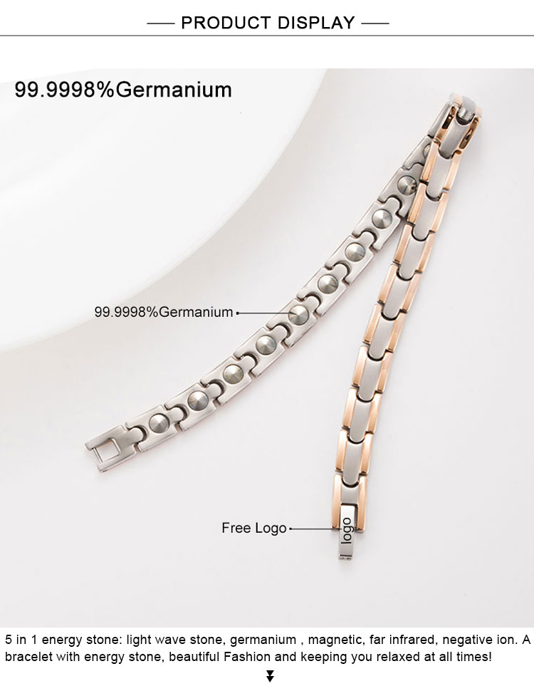 titanium germanium bracelet