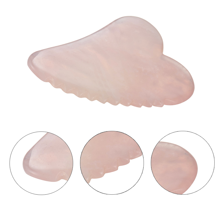 Rose Quartz Jade Gua Sha