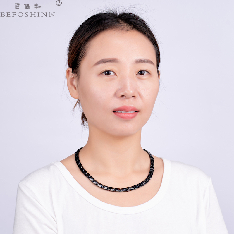 germanium titanium magnetic necklace