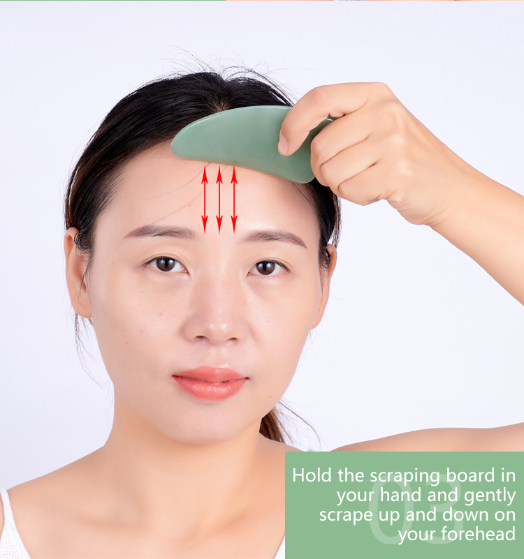 jade gua sha board