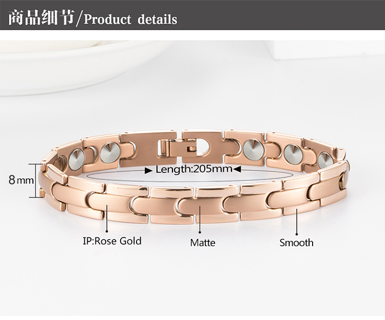 titanium germanium bracelet