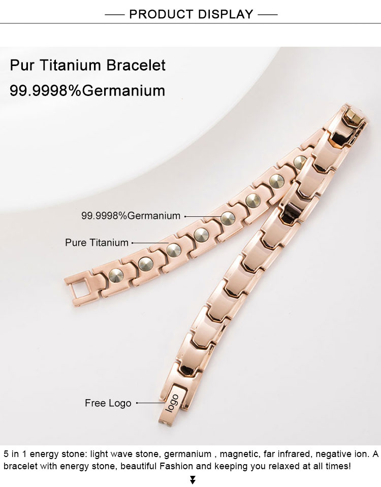 magnetic germanium bracelet