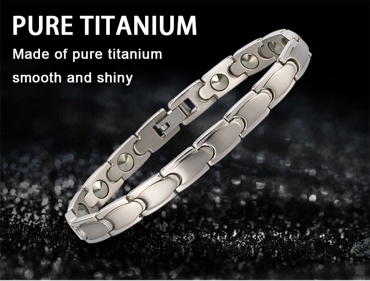 titanium germanium bracelet