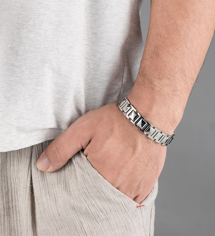 titanium germanium bracelet