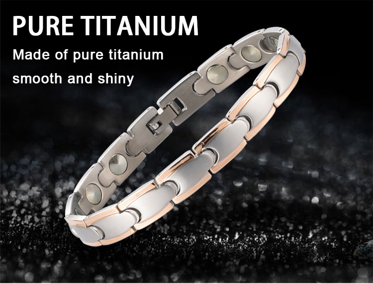 titanium germanium magnetic bracelet