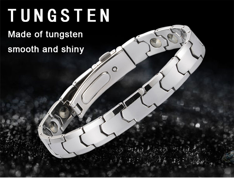 tungsten bracelet with germanium