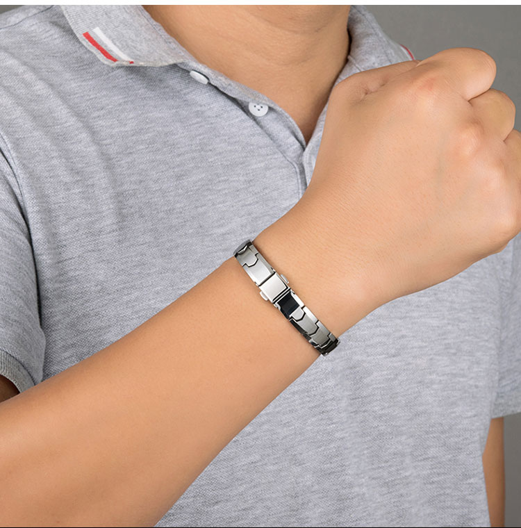 tungsten bracelet with germanium