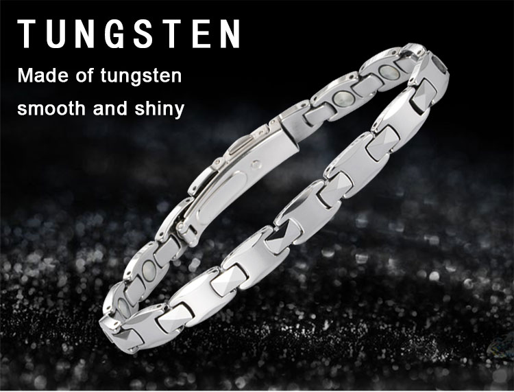 germanium tungsten bracelet