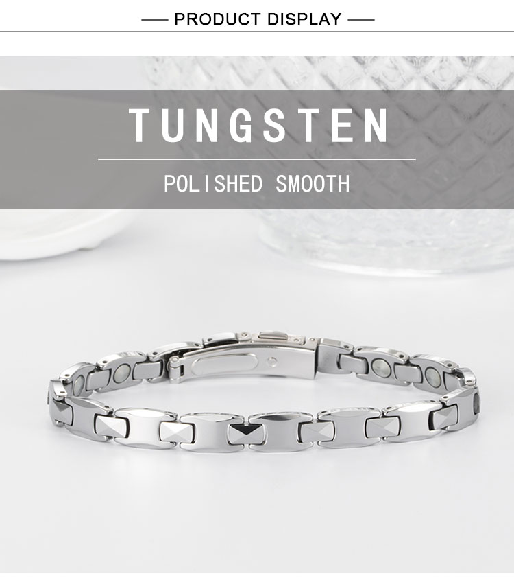 germanium tungsten bracelet