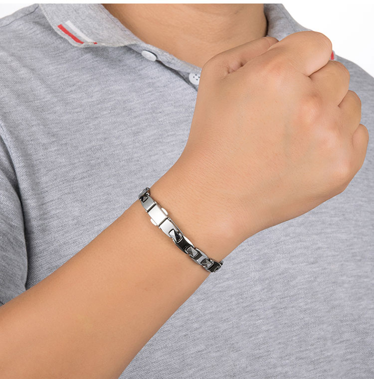 germanium tungsten bracelet