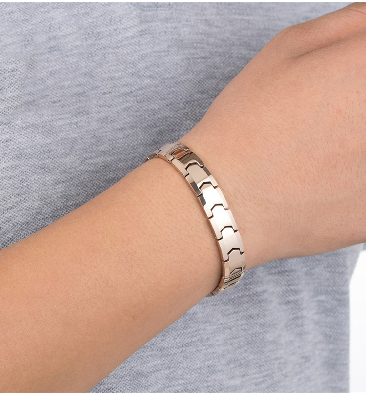 magnetic tungsten steel bracelet