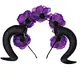 devil horns party headband