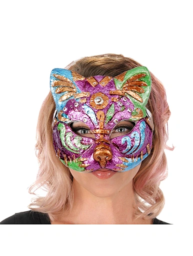 masquerade cat mask
