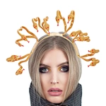 snake headband