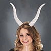 devil horns party headband