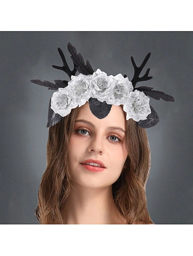 flower baby girl headband