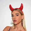 party devil horns headband