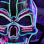 latex party halloween mask