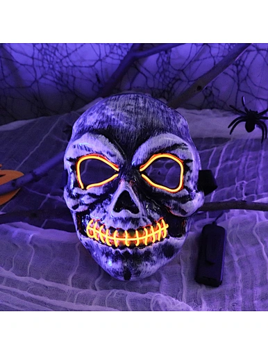 light up skull