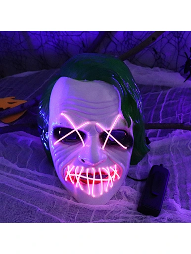 party halloween mask hair